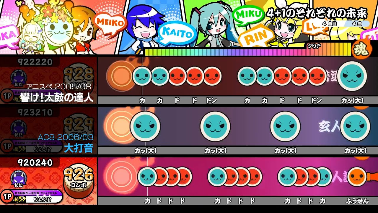 【全分岐同時再生】4+1のそれぞれの未来(裏譜面)【引用解説付き】