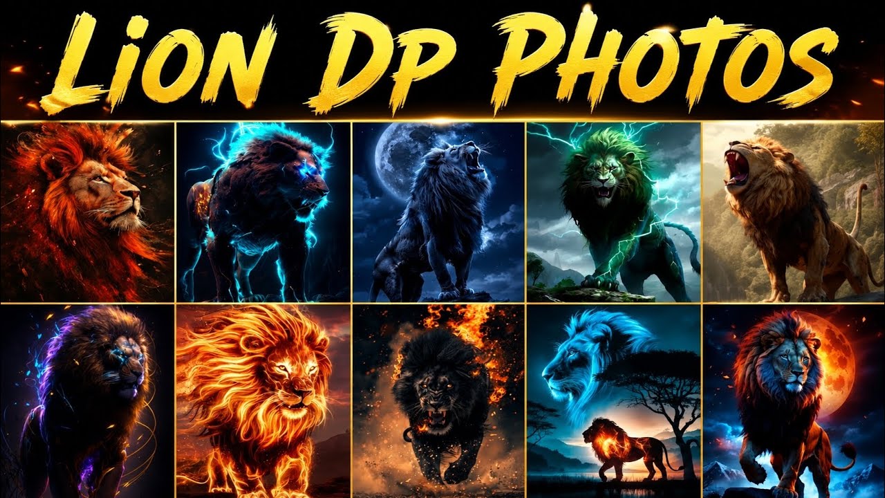 Attitude Lion HD wallpaper Dp photos | Stylish lion dp photo | angry lion wallpapers/Dpz/Photos/pics