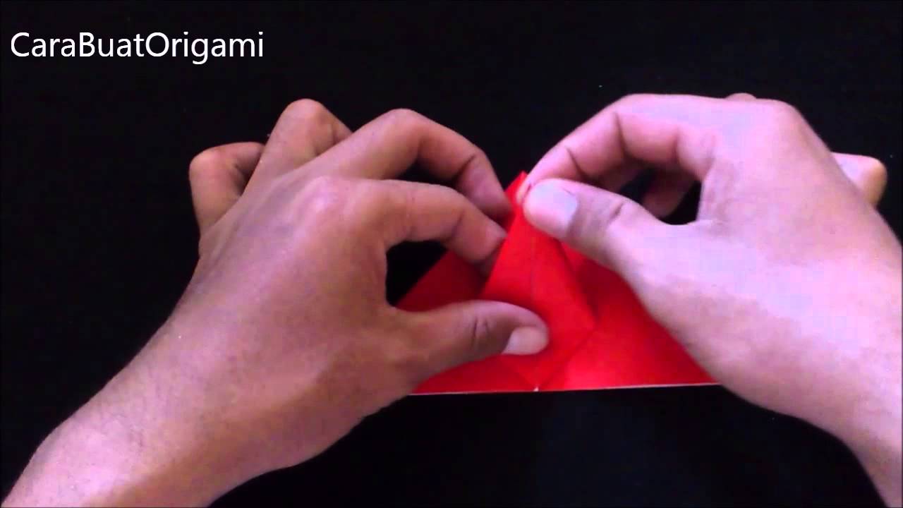 Cara Membuat Origami Bunga Terompet Ganda | Origami Bunga dan Tanaman