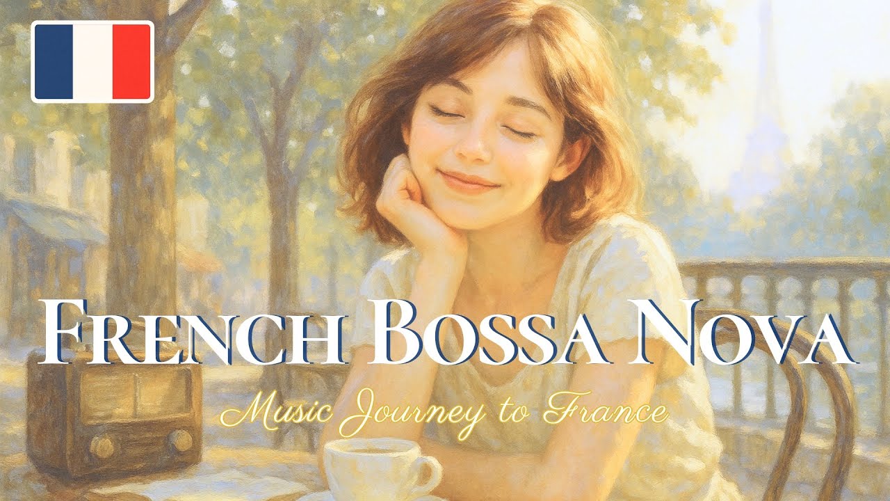 Paris Bossa Afternoon – Light Café Grooves in Soft French Sun 🇫🇷☕️