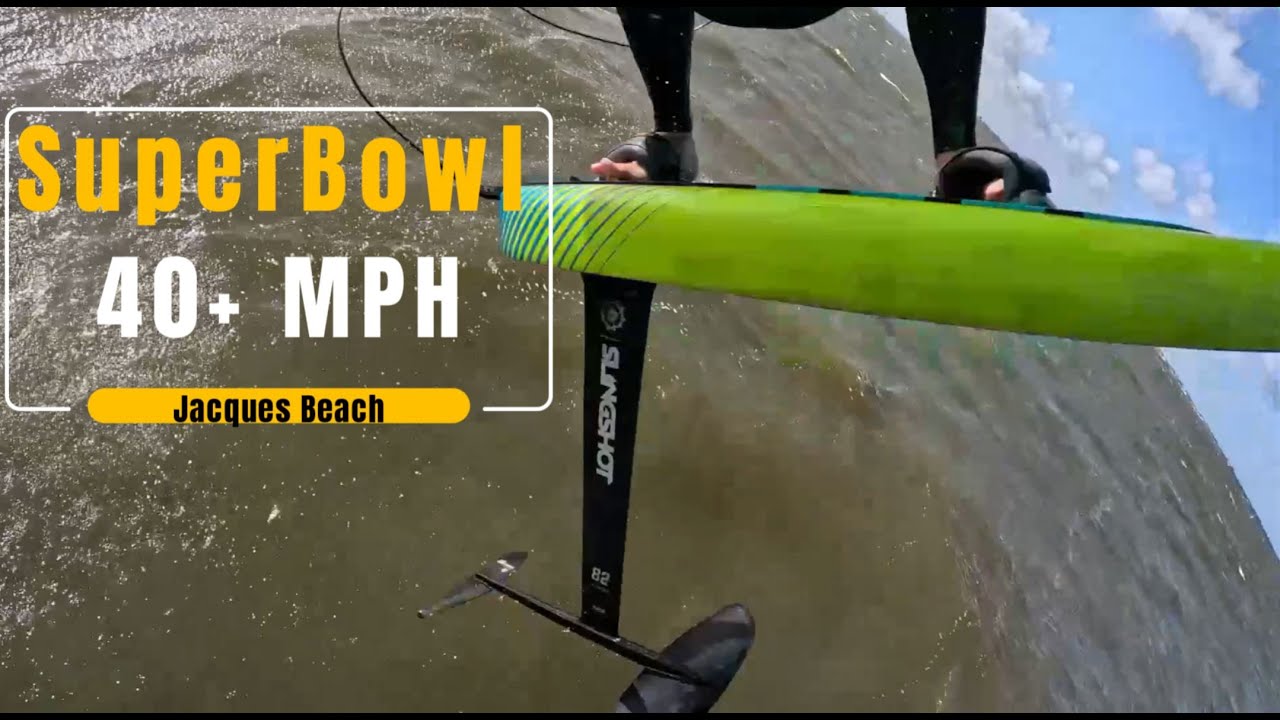 Super Bowl Wind Sunday @ Jacques Beach 2.12.23