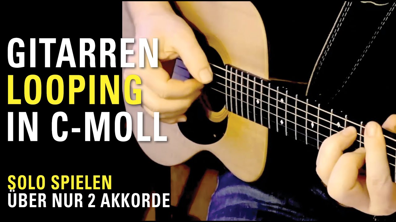 2 Akkorde C-Moll Loop + Solo. Wie macht man das? #martinguitar #learnguitarchords #beatbuddy #chords
