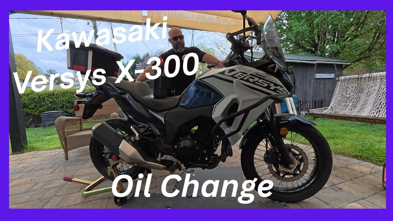 Замена масла Kawasaki Versys X-300