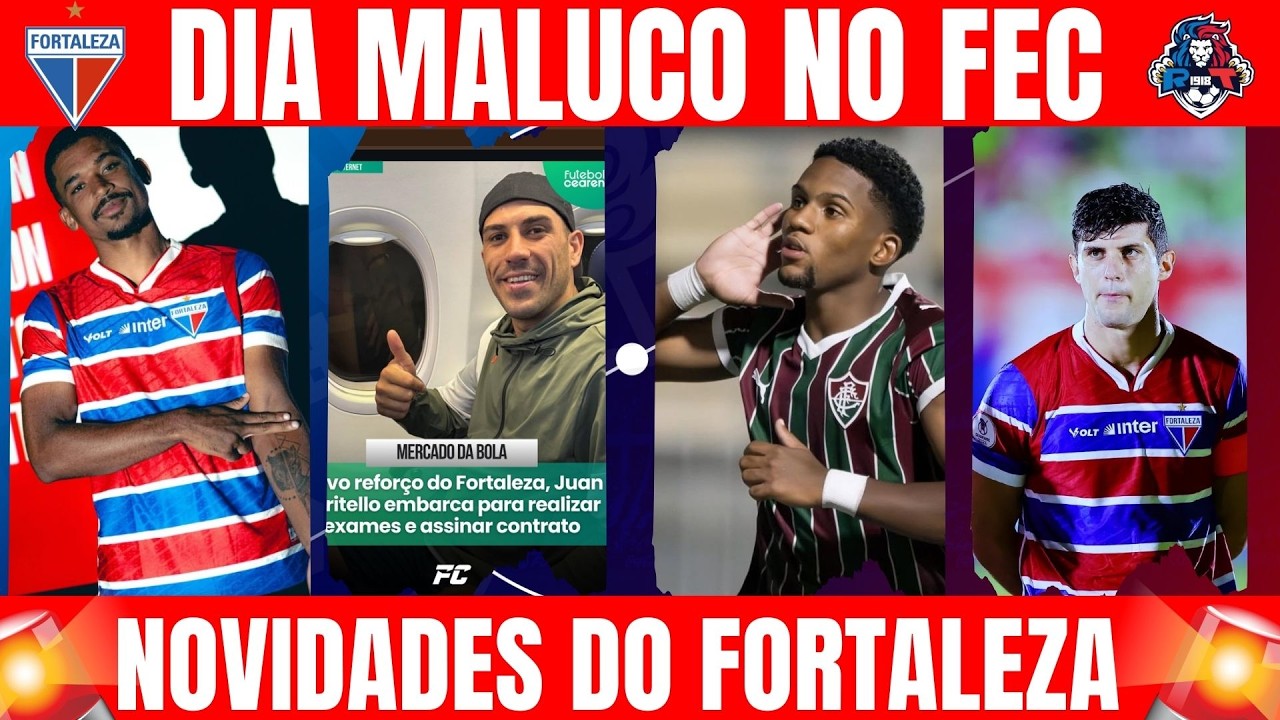 DIA MALUCO NO FEC // NOVIDADES DO FORTALEZA // ANÚNCIO HOJE??