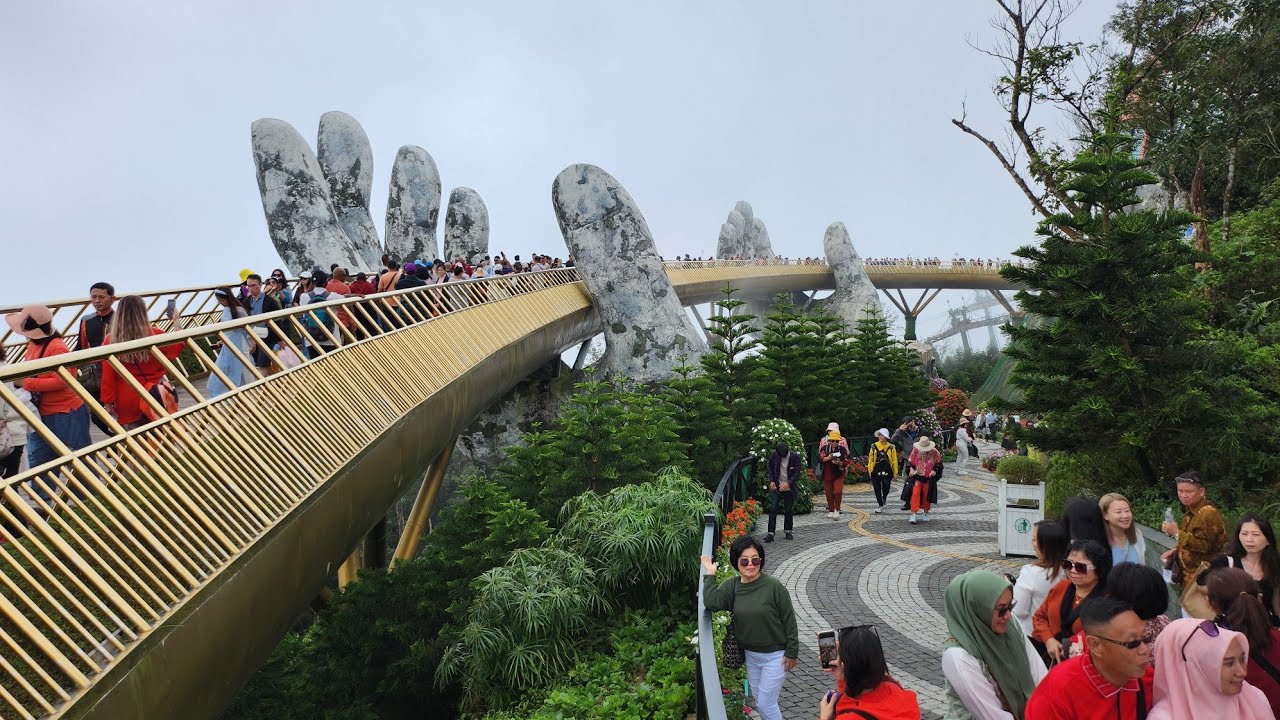 Ba Na Hills, the French styled theme park, is a must-see when in central Vietnam