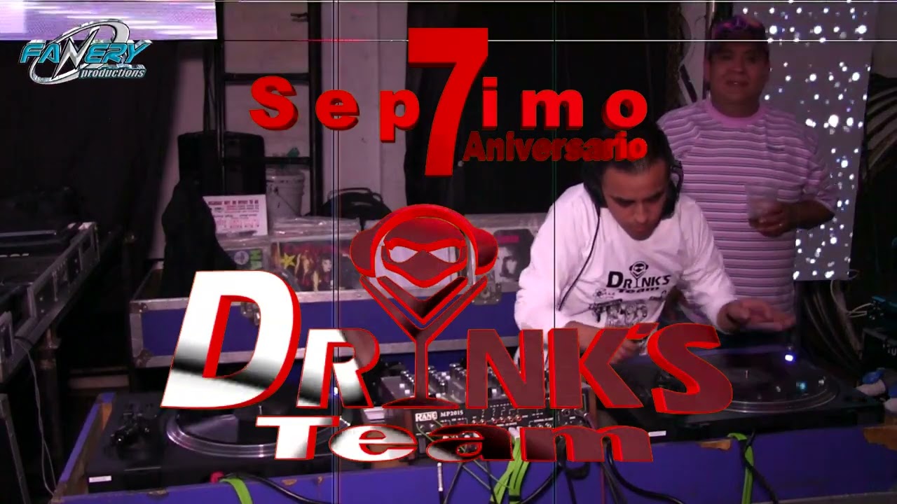 Omar Dj. Sep7imo Aniversario Drinks Team
