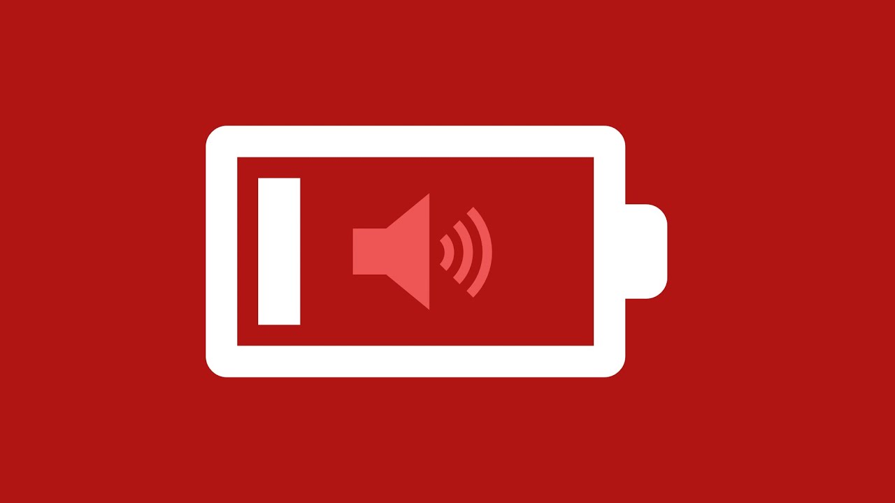 Battery low/Battery empty alert collection (SOUNDS ONLY)