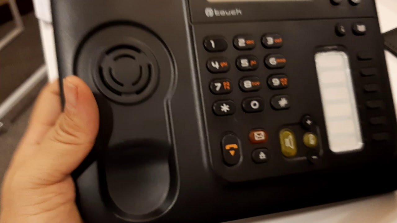 Ip phone alcatel model 4018