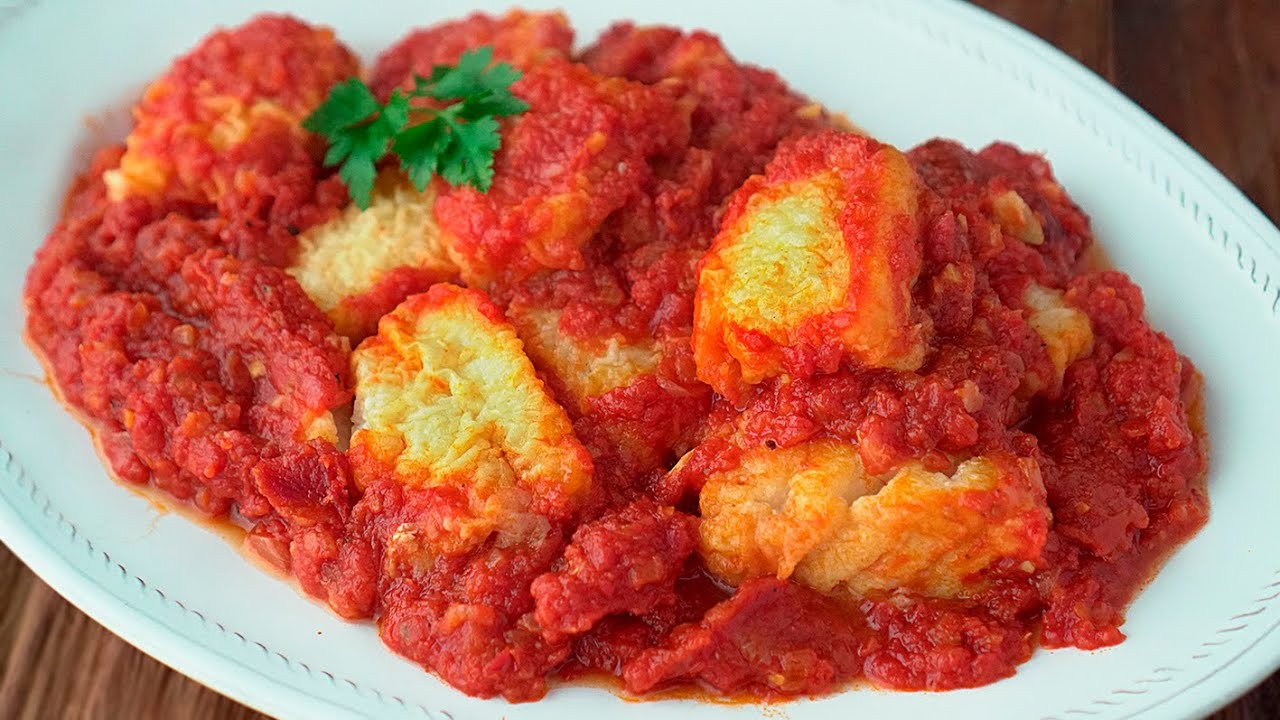 Bacalao con tomate
