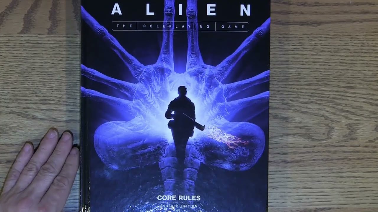 Flip Through 120: Alien Core Rules Evolved - 2ed - Free League Publishing