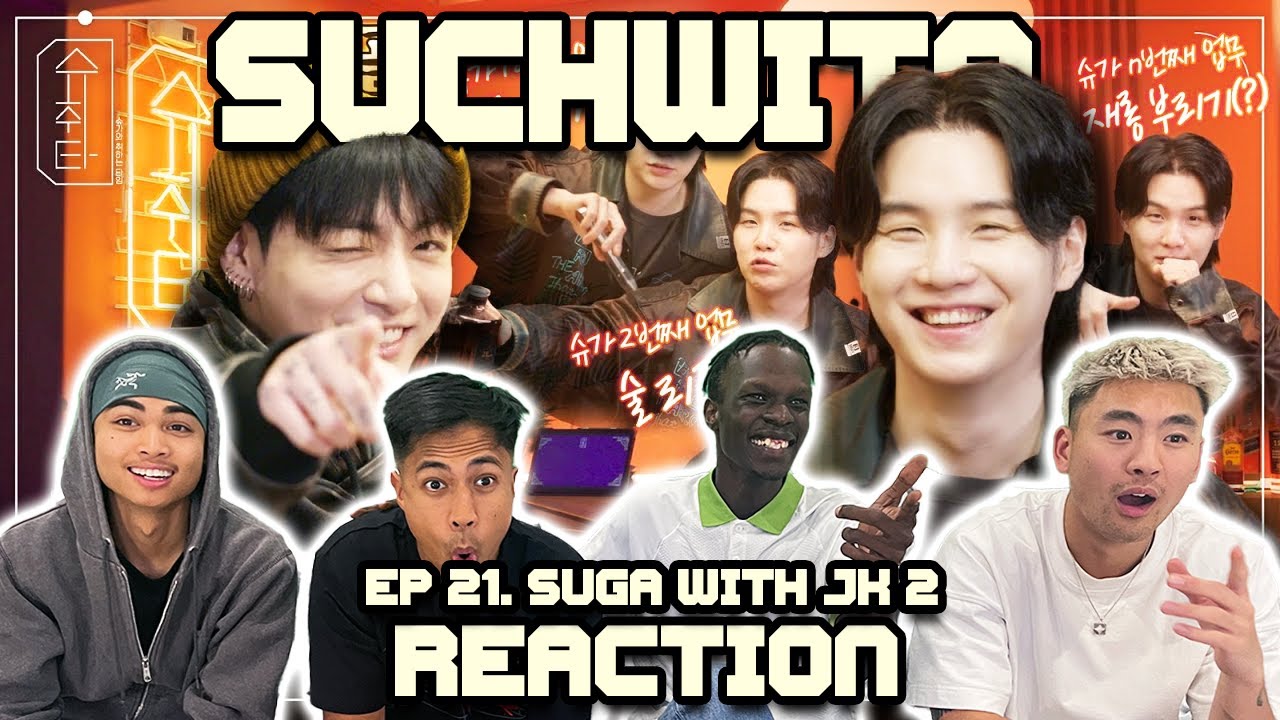 OUR FIRST TIME WATCHING SUCHWITA | SUGA with Jung Kook Pt 2