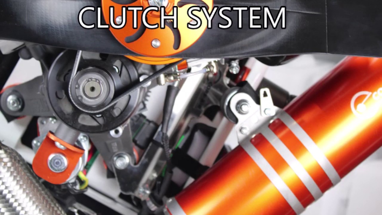BLACK DEVIL CLUTH + ELECTRIC STARTER - NEW CONFIGURATION