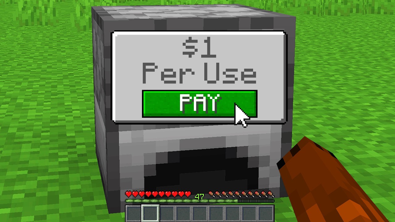 Minecraft, но ВСЁ за платным доступом.