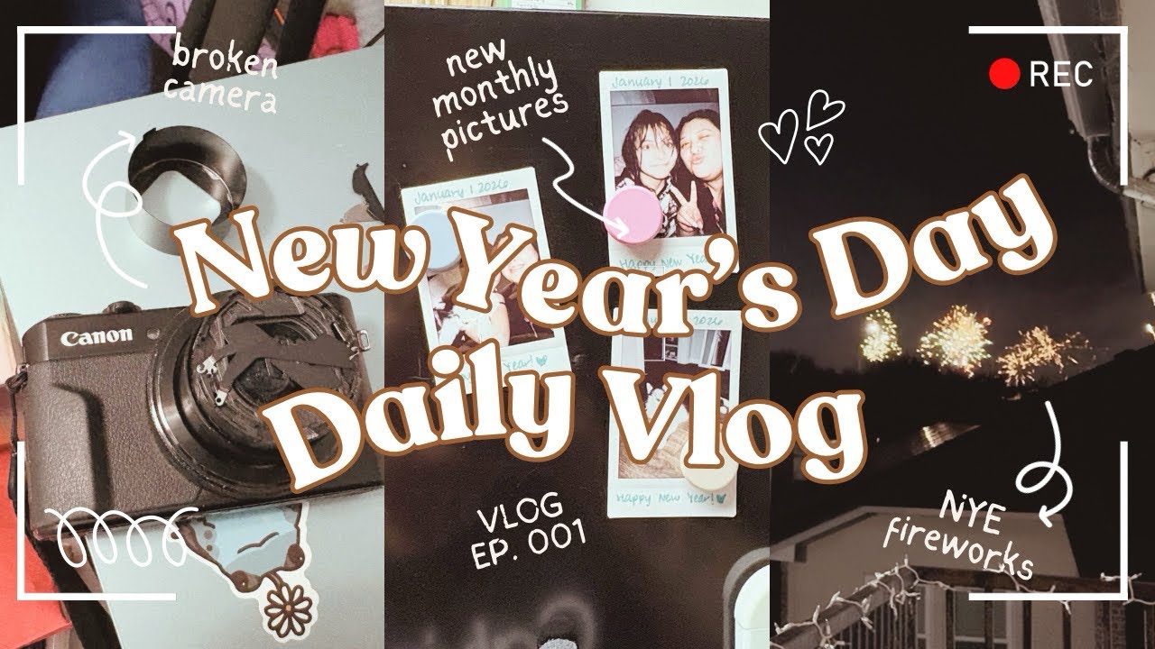 Bringing In the New Year & Goodbye Camera // 2026 Vlog Ep 001