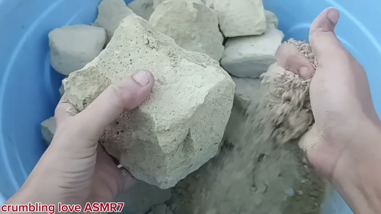 Pure soft mud dirt creamy texture dry tub crumbling hope you like it .