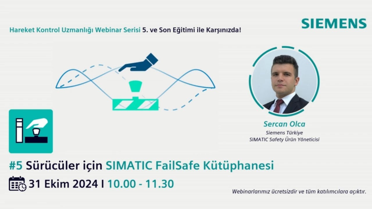 #5 SIMATIC (#R2U) Sürücüler için Failsafe Kütüphanesi - SIMATIC Failsafe Drive Library