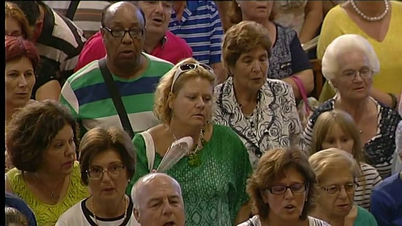 Virgen del Pino 2016 | Bajada desde su Camarín