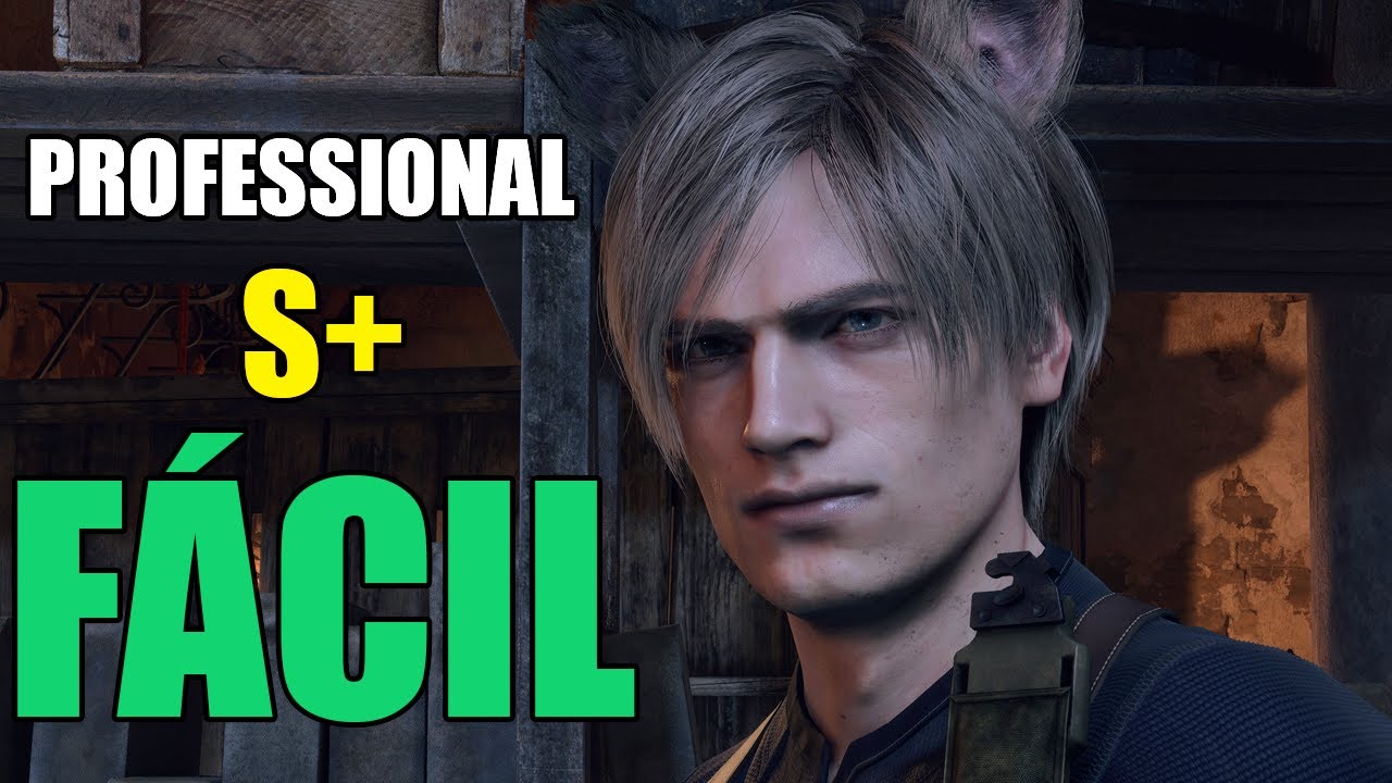 DESBLOQUEANDO AS ORELHAS DE GATINHO! Guia para Rank S+ no Professional em Resident Evil 4 Remake