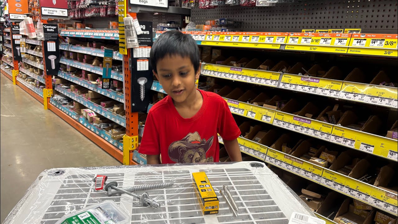 ￼ Home Depot quick little shopping