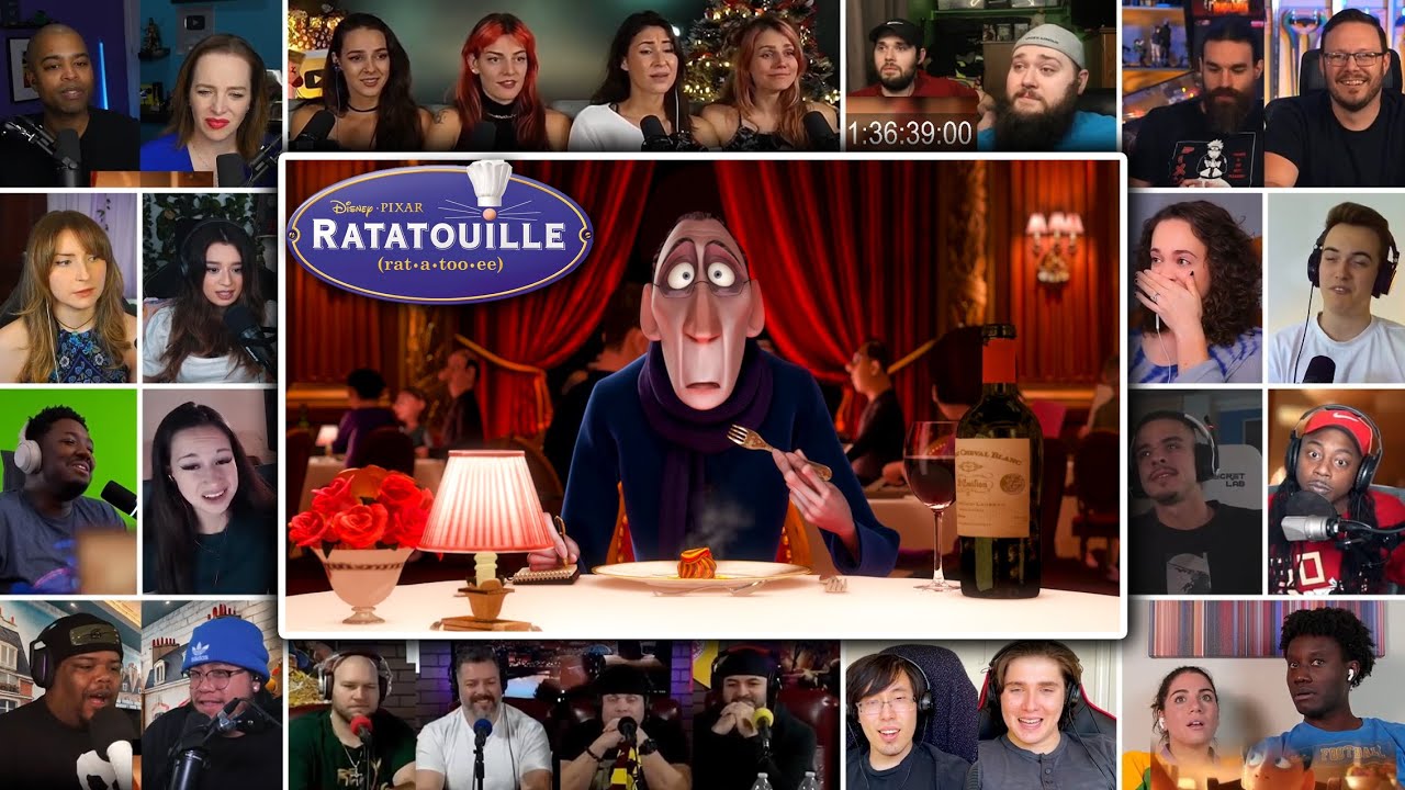 Ratatouille (2007) Anton Ego Taste Ratatouille Reaction Mashup