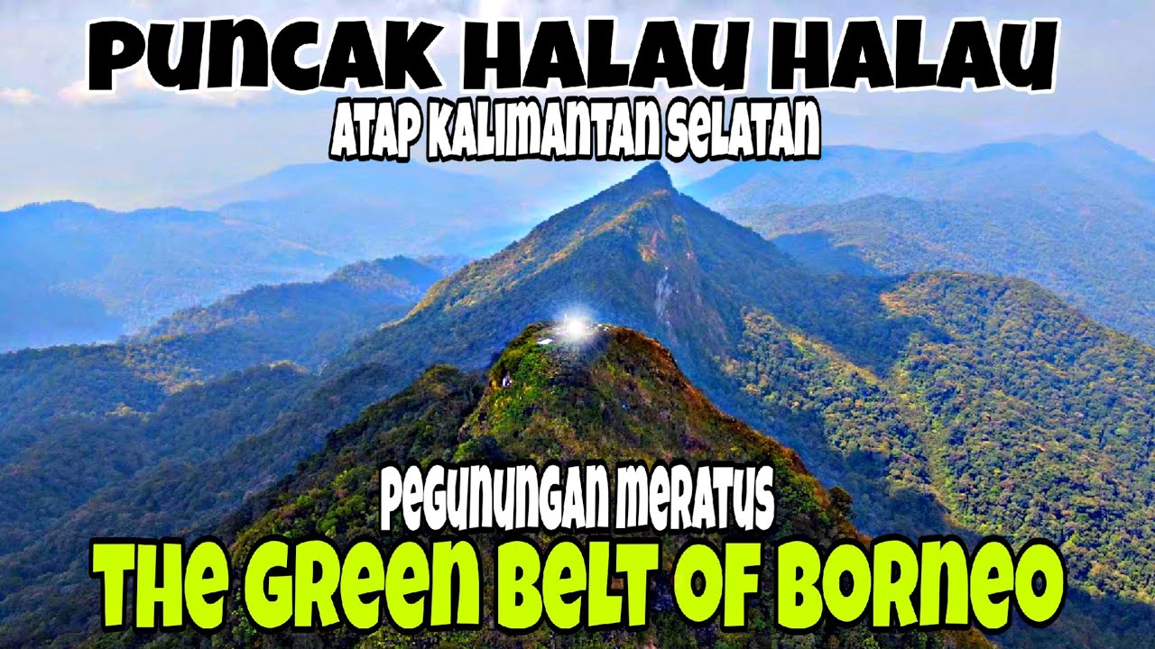 GUNUNG HALAU HALAU || PEGUNUNGAN MERATUS || THE GREEN BELT OF BORNEO