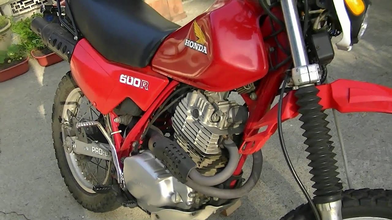 Honda XL500R Motorcycle Review - XR500