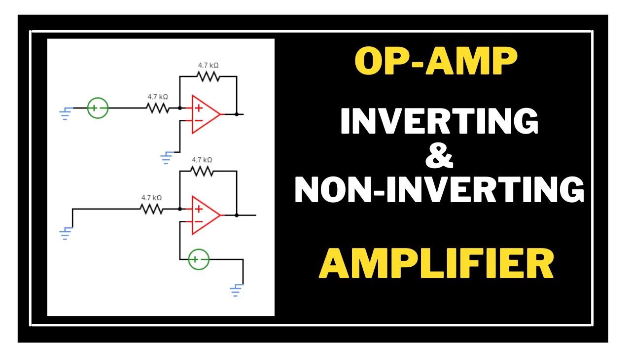 2.Inverting and Non Inverting Amplifier||Op Amp Bangla ||Operational Amplifier Bangla Tutorial
