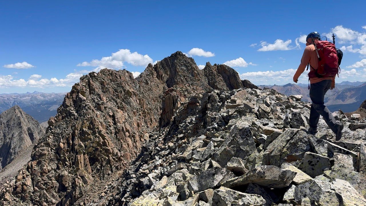 A Truly Great Traverse - El Diente to Mt. Wilson (Colorado 14ers)