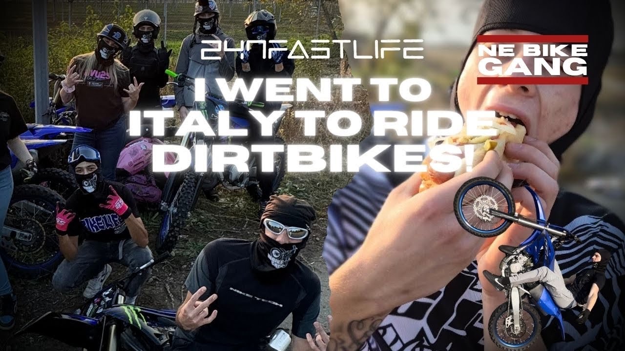 I WENT TO ITALY TO RIDE DIRTBIKES!