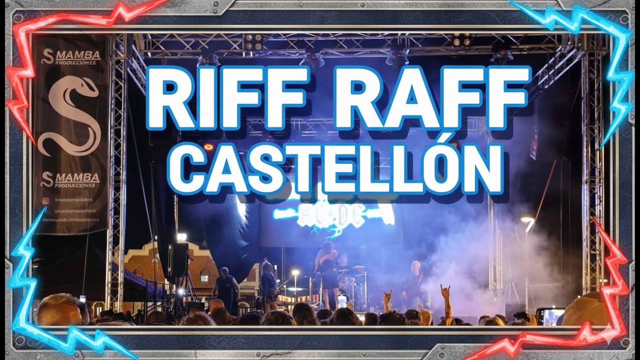 Riff Raff (Directo 2025) - Black Back Band - AC/DC Tribute Band