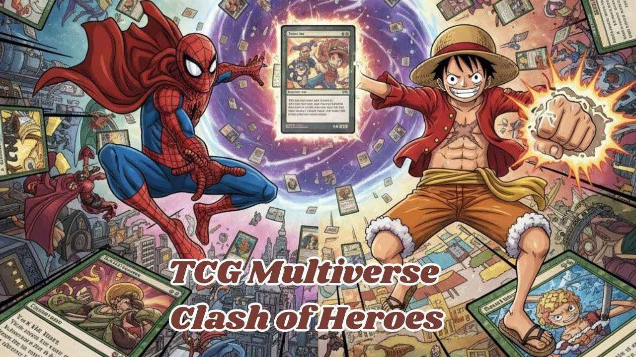 Epic Duo Rip - One Piece TCG & Spiderman (Magic The Gathering)