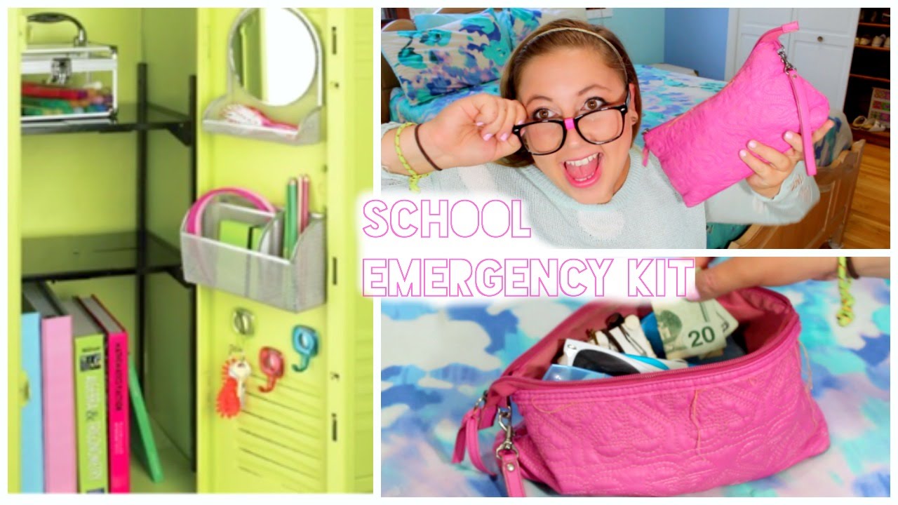 Back To School: Locker Organization & School Survival Kit!