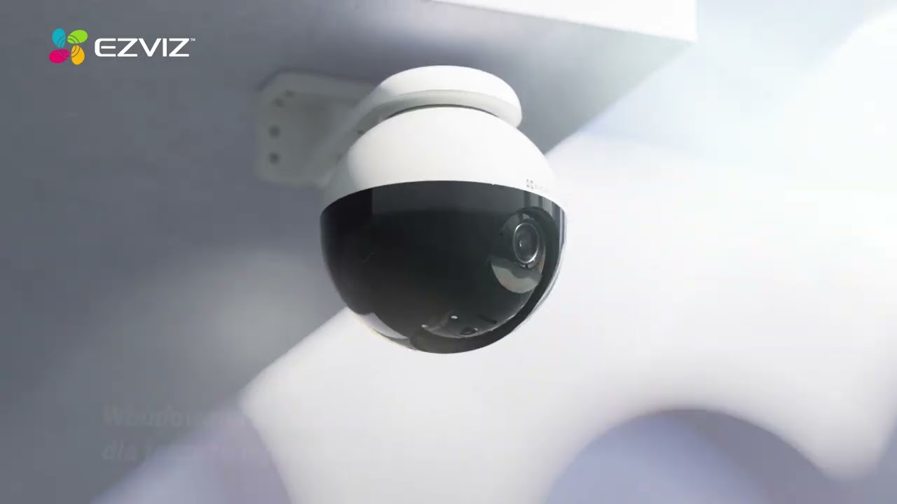 EZVIZ C8W Pro 2K – inteligentna kamera obrotowa z AI i kolorowym trybem nocnym!