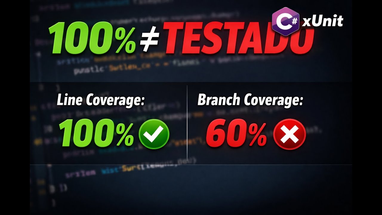 Pare de confiar só em Line Coverage! Branch Coverage no C# (xUnit)