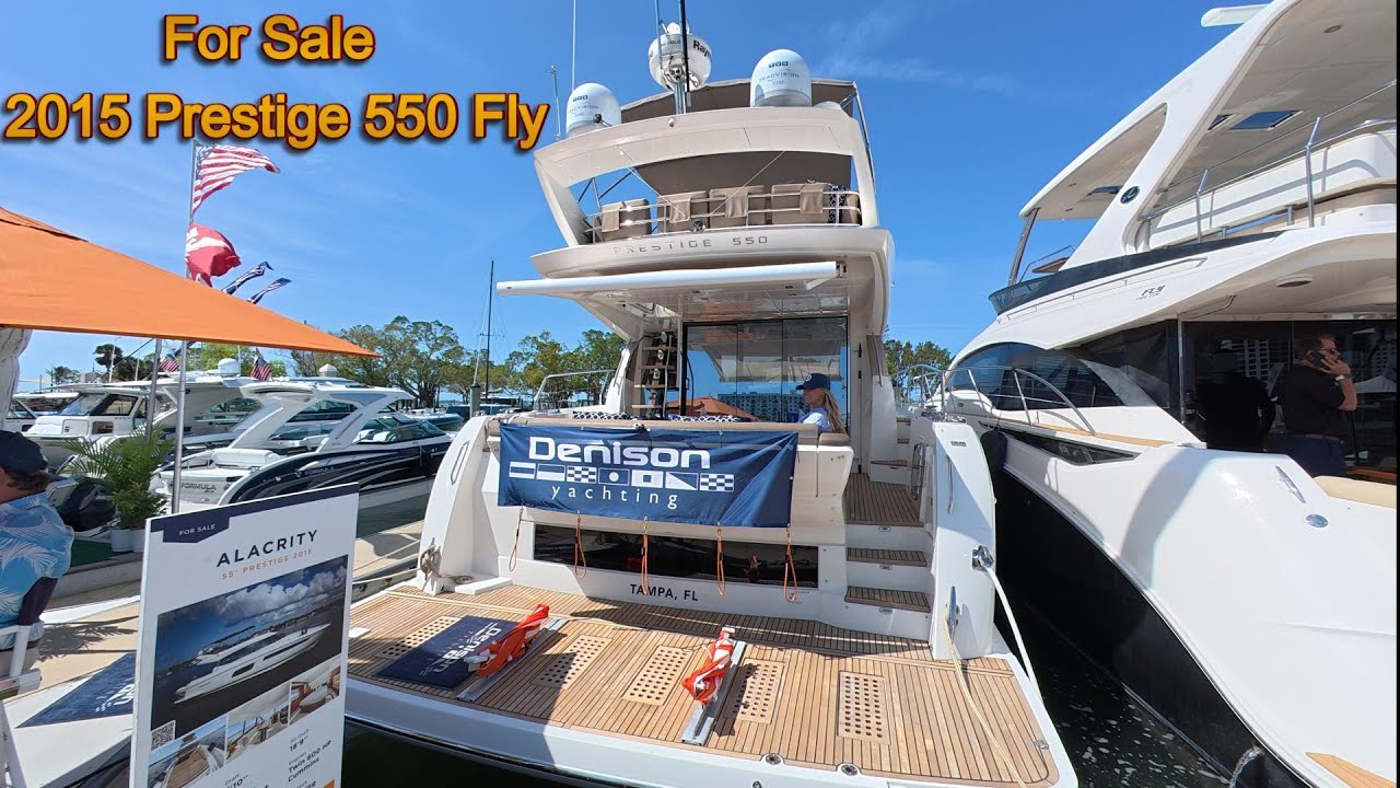 4K 4-Sale!! 2015 Prestige 550 Fly Cummins Diesels Only 1200 Hours!