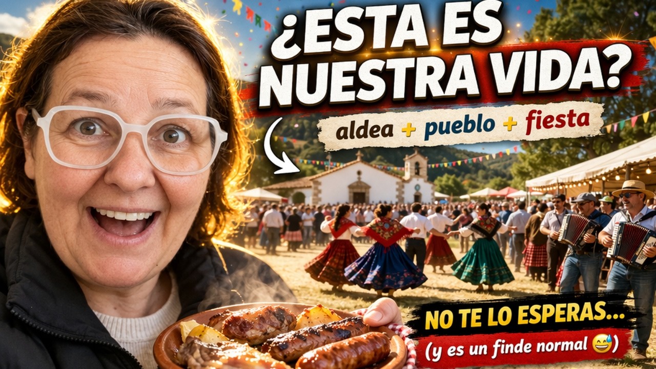 De la aldea al pueblo&hellip; y acabamos en romer&iacute;a 😂