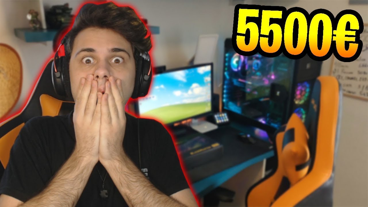 La mia COSTOSISSIMA POSTAZIONE da GAMING 😱 5500€ e NUOVA TASTIERA MECCANICA