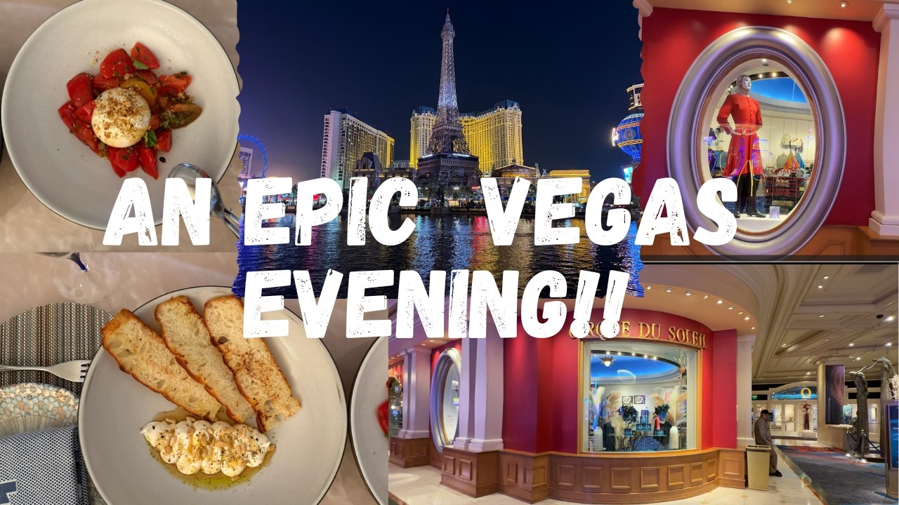 Las Vegas - Episode 5 - An evening filled with delightful Italian dinner & a spectacular show -