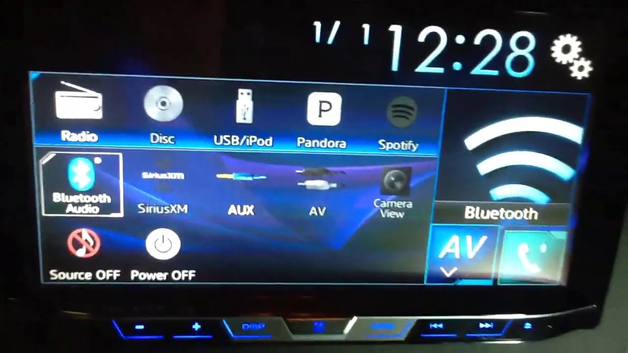 2007-2013 Chevy Silverado pioneer avh-x490bs