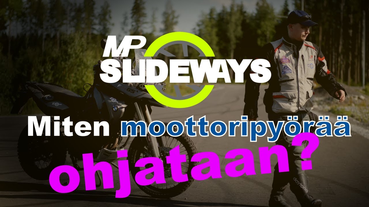 Moottoripyörällä ajamisen salat: Kääntäminen ja kaarteet