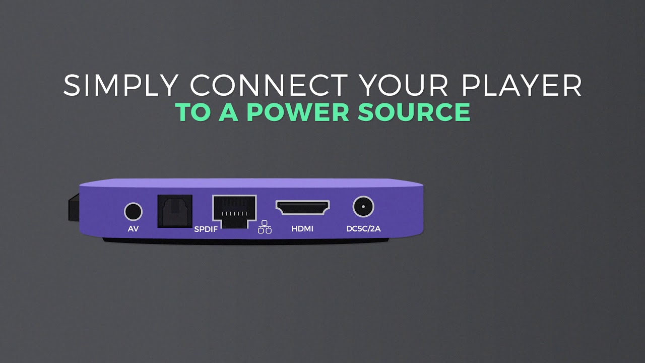 Spectrio Digital Signage - Player Setup