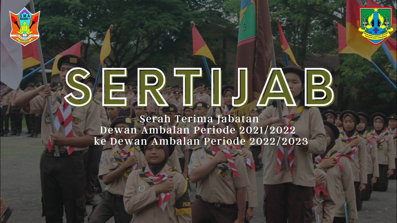 SERTIJAB DEWAN AMBALAN SMA NEGERI 1 PURWOHARJO PERIODE 2021/2022 KE DEWAN AMBALAN PERIODE 2022/2023
