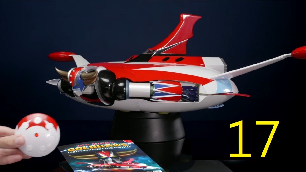 Hachette 阿歇特 UFOロボ グレンダイザー 巨靈神 克連泰沙 第17期/左腿( 7 )