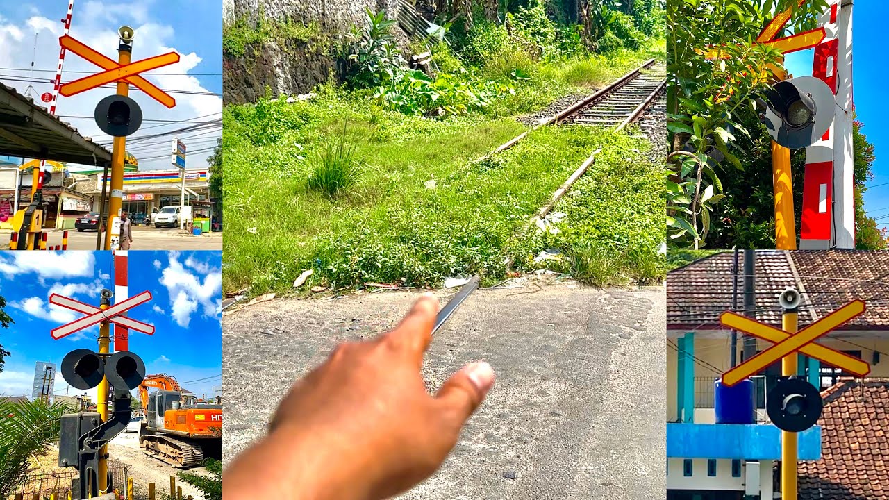 SEMI AKTIF!, Review 6 Perlintasan KA di Cilegon yang aktif di Jalur Semi Aktif KA BABARANDEK