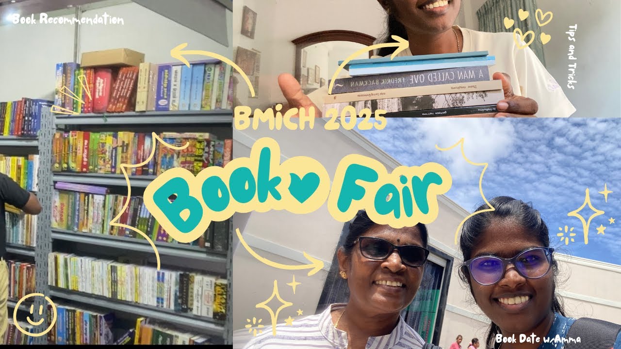 🇱🇰Book Fair போகலாமா ?|📚 BMICH Book Fair 2025 | Tamil Books Stall Tour + Tips and Tricks