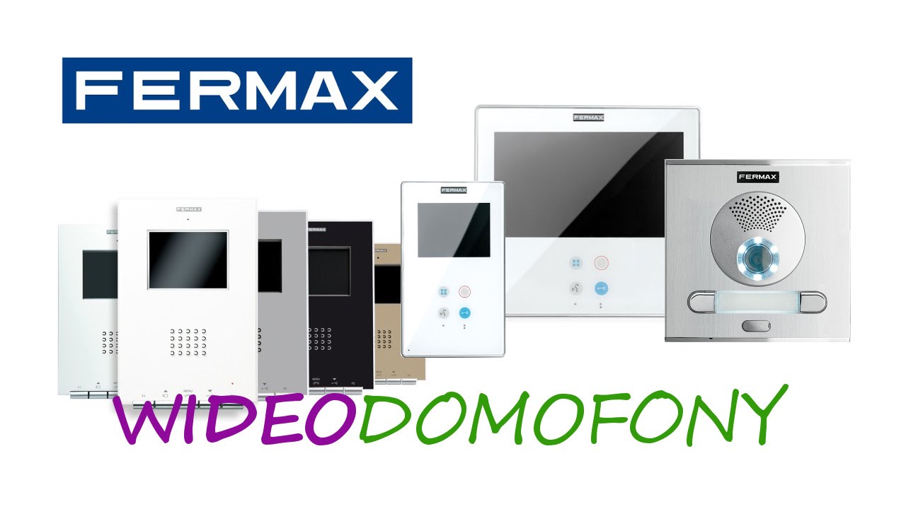 Wideodomofon FERMAX City Line, iLoft, Smile - Video Door Phone