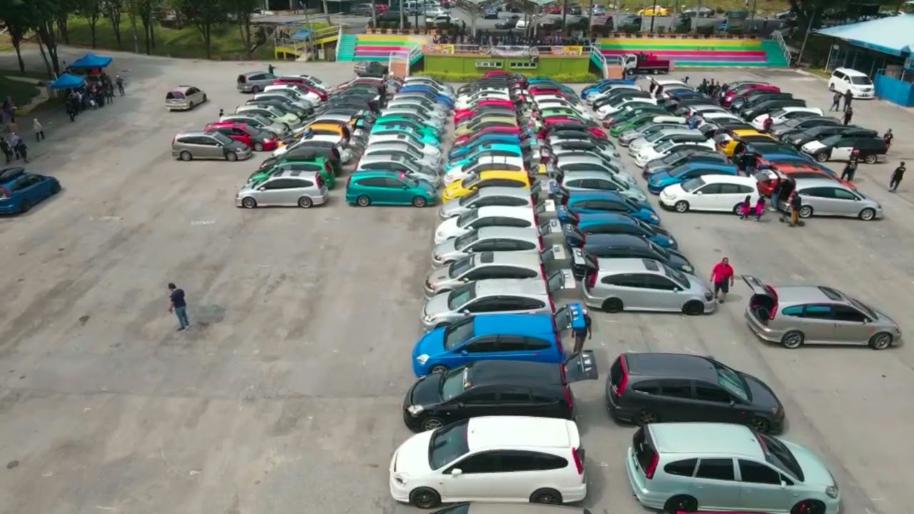 Honda stream Malaysia with DJI Mavic Air 2