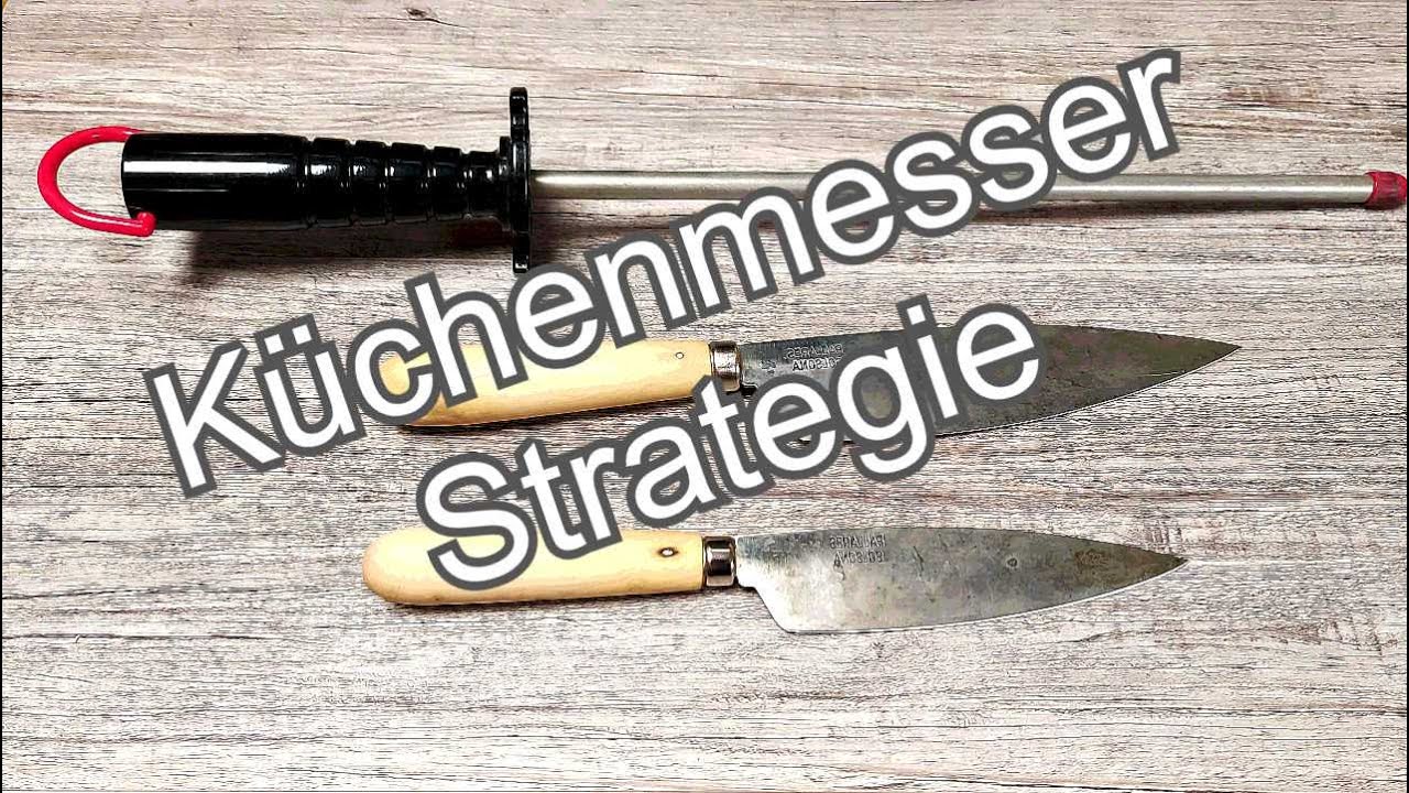 Meine Küchenmesser-Strategie - Pallares Solsona + DMT Wetzstahl