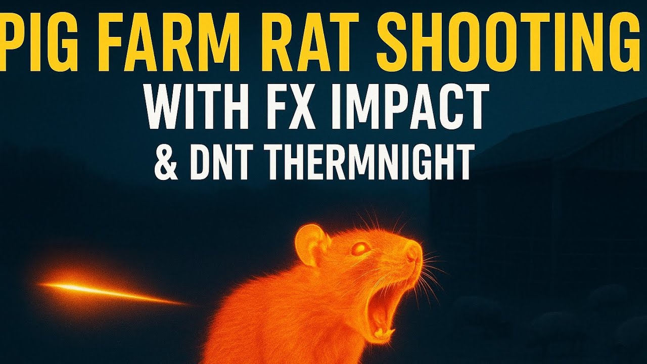 Rat shooting with FX Impact and DNT Thermnight