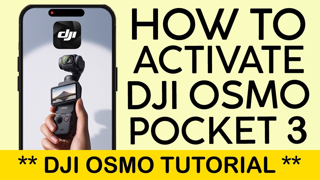 Как активировать DJI OSMO POCKET 3 | Подключите DJI Pocket 3 к приложению Mimo (2023)